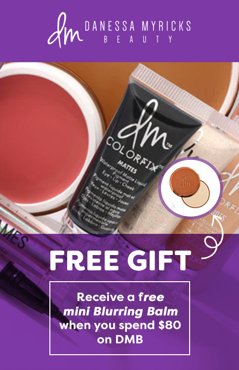 Free gift when you spend $80 with DMB