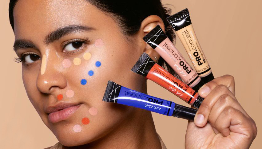 Mastering Cosmetics with Blue Foundation Mixers & Concealers